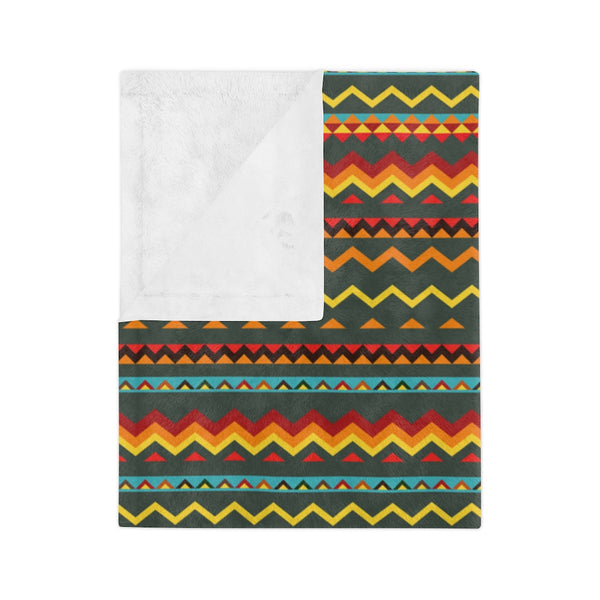 Southwestern Blanket Sahara Sunrise Velveteen Minky Blanket Three Sizes Polyester One Sided Print Soft Fleece Mexican Blanket Style