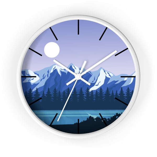 Blue Mountain Wall Clock