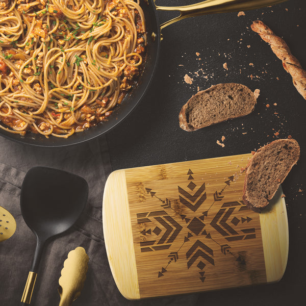Bamboo Cutting Board Organic Southwestern