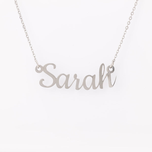 Customizable Name Necklace Gold, Rose Gold, or Silver. Birthday Gifts