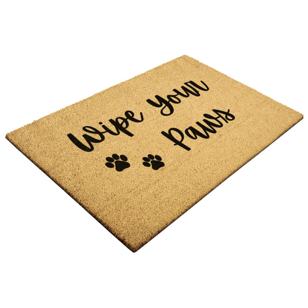 Outdoor Welcome Mat Pet Wipe Your Paws Door Mat