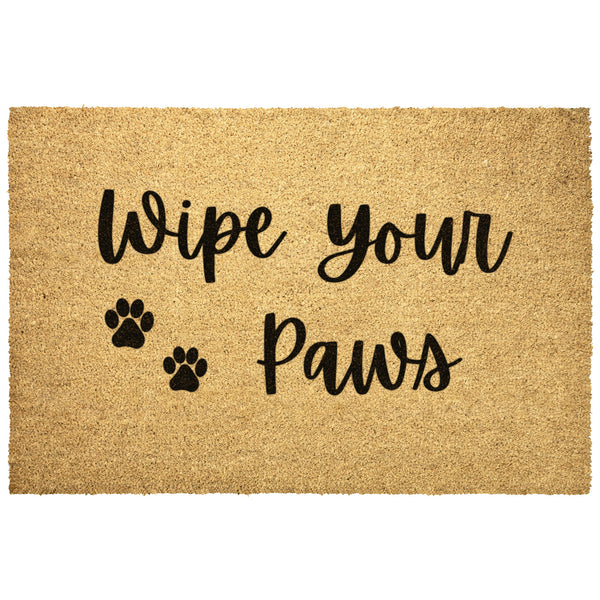 Outdoor Welcome Mat Pet Wipe Your Paws Door Mat