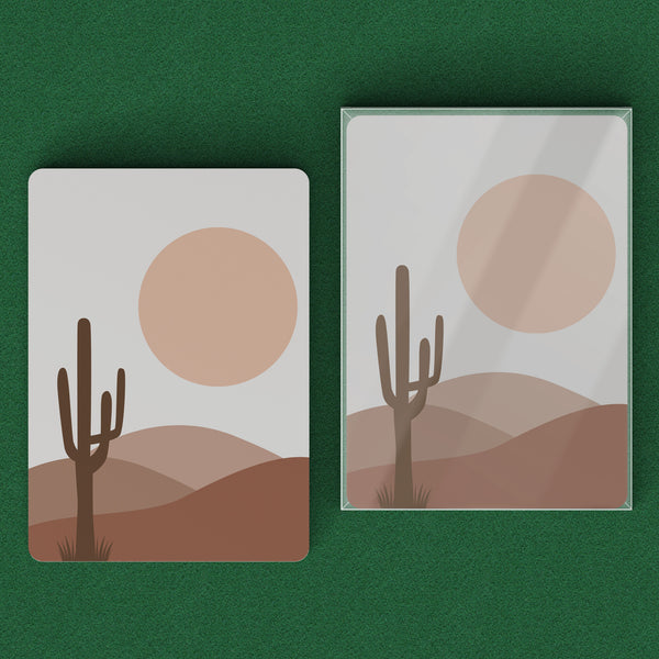 Playing Cards Desert Sun Rise Gifts for Card Players