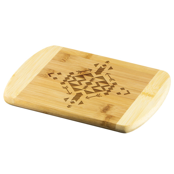 Southwestern Serving Board Cutting Board Organic Bamboo