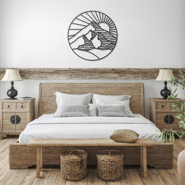 Sunset Valley Metal Sign
