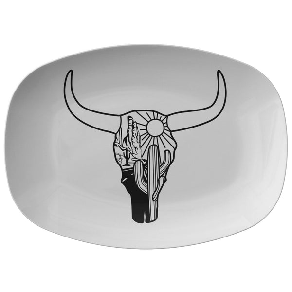 Plato de plástico para servir de cocina occidental, accesorios de cocina, regalos de decoración del hogar