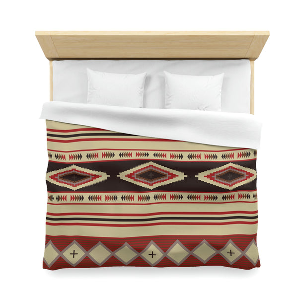 Southwestern Microfiber Duvet Cover Bedding Bedroom Decor Bohemian Rio Vista Print, Two Sizes