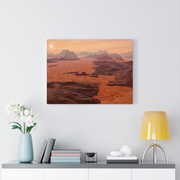 Canvas Print, Desert,Midwest, Wall Art Canvas, Wall Decor, Wall Hanging