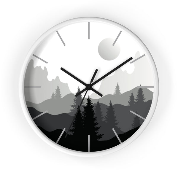 Wall clock Full Moon Forrest