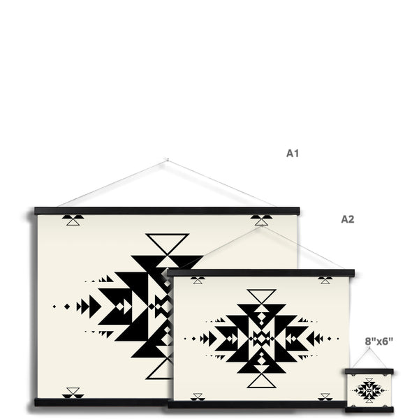 Desert Sahara Fine Art Print with Hanger Wall Art