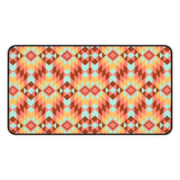 Desk Mat Boho Redwood Creek Southwestern Mat for Desk Large Mouse Pad Desk Accessories Large Desk Mat Pad, 3 Sizes