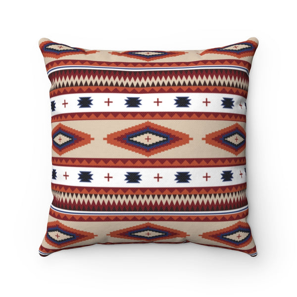 Throw Pillow Valencia Valley Southwestern Spun Polyester Square Pillow