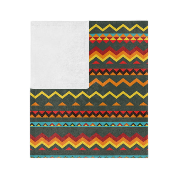 Southwestern Blanket Sahara Sunrise Velveteen Minky Blanket Three Sizes Polyester One Sided Print Soft Fleece Mexican Blanket Style