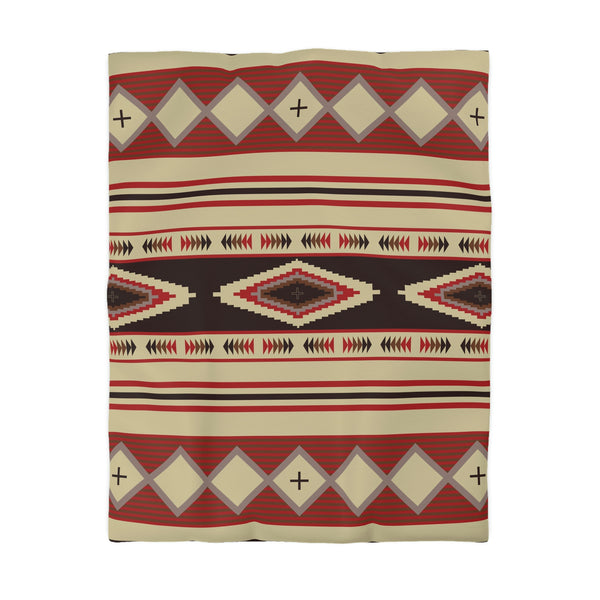 Southwestern Microfiber Duvet Cover Bedding Bedroom Decor Bohemian Rio Vista Print, Two Sizes