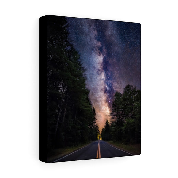 Canvas Print, Starry Night, Road, Wall Art Canvas, Wall Decor, Wall Hanging