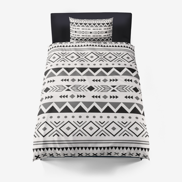 Desert Vista Microfiber Duvet Cover and Pillow Case Set