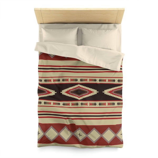 Southwestern Microfiber Duvet Cover Bedding Bedroom Decor Bohemian Rio Vista Print, Two Sizes