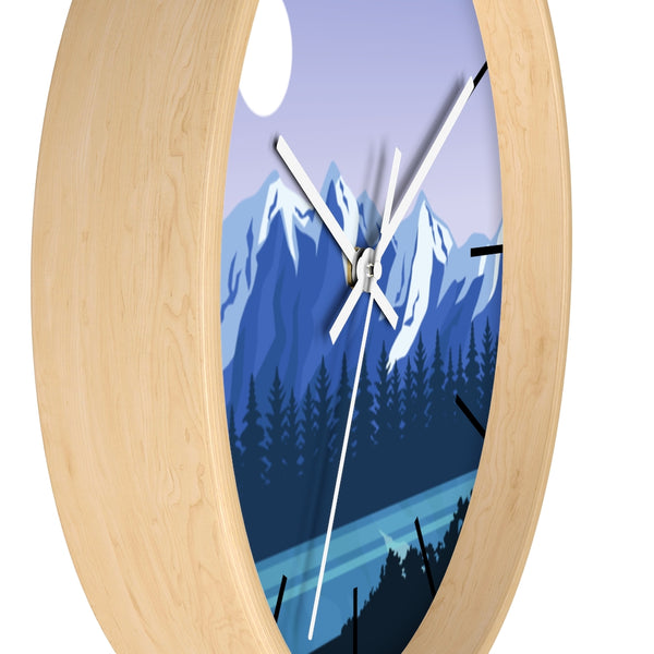 Blue Mountain Wall Clock