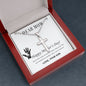 Cross Necklace for Mom Happy Mother's Day Gift from Son, Mothers Day gifts