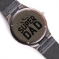 Watch for Dad, Husband Gifts for Dad Super Dad Quartz Watch Gift