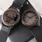 I Hooked the Best Dad Fishing Gift for Dad, Christmas Gift Wooden Watch