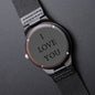 Watch Gift for Husband, Dad Christmas Gifts for Dad I Love You Engraving