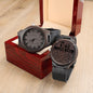 Wooden Watch for Husband Gifts for Him, Anniversary Wedding Christmas