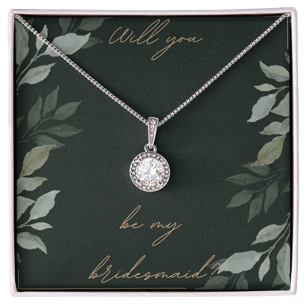 Bridesmaid Gifts Necklace Will you be my Bridesmaid Jewelry Gift