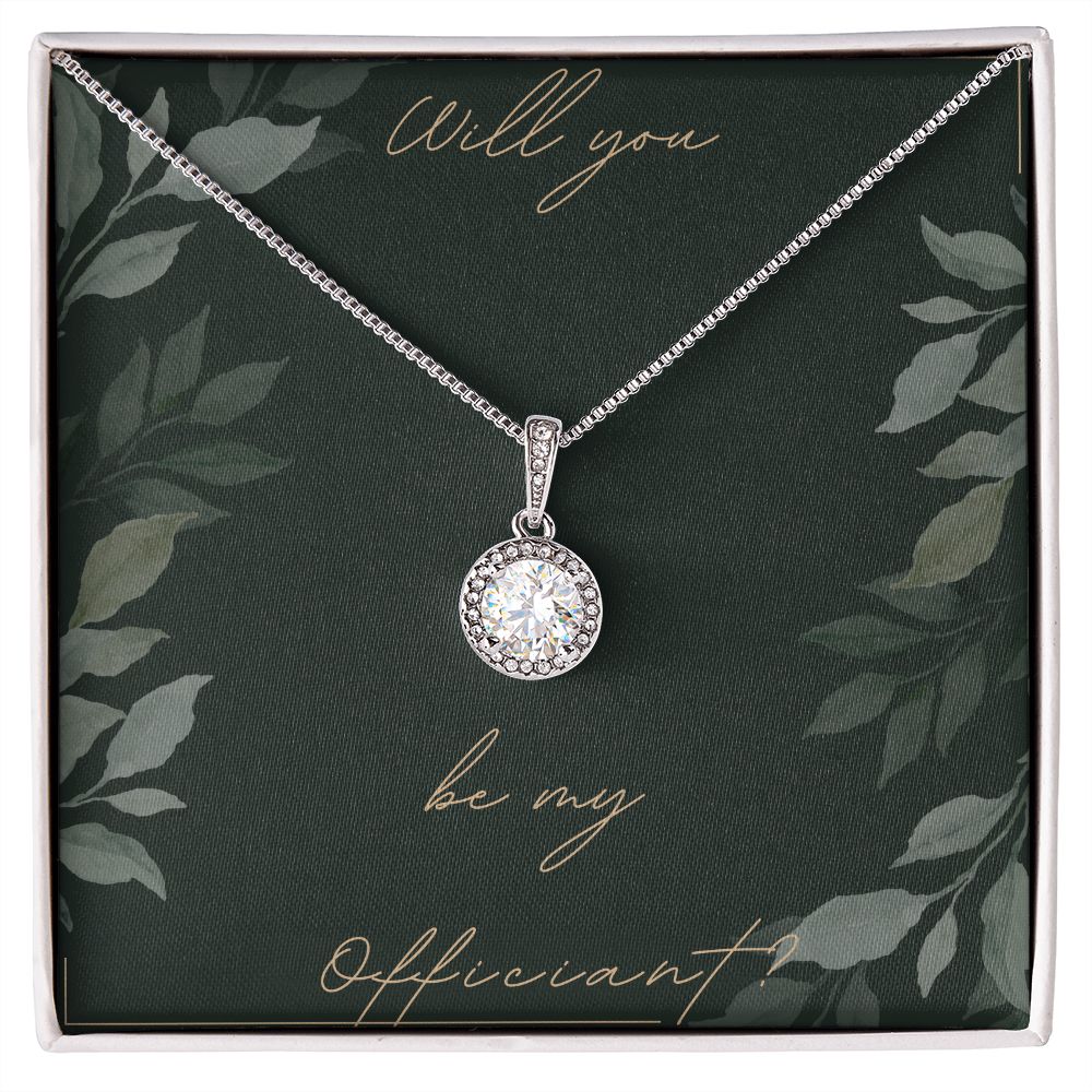 Officiant Gifts for Wedding Will you be my officiant? Necklace Gift
