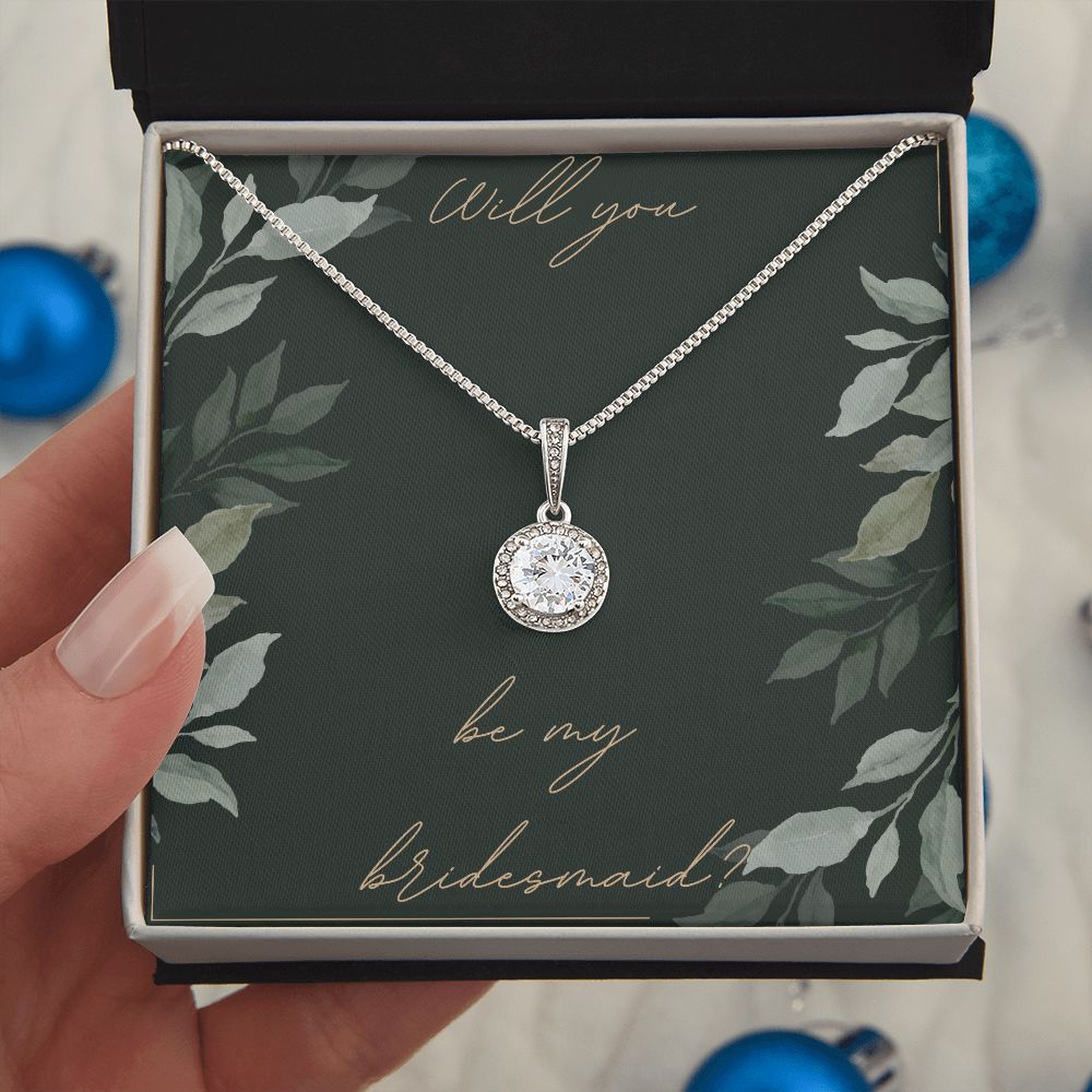 Bridesmaid Gifts Necklace Will you be my Bridesmaid Jewelry Gift