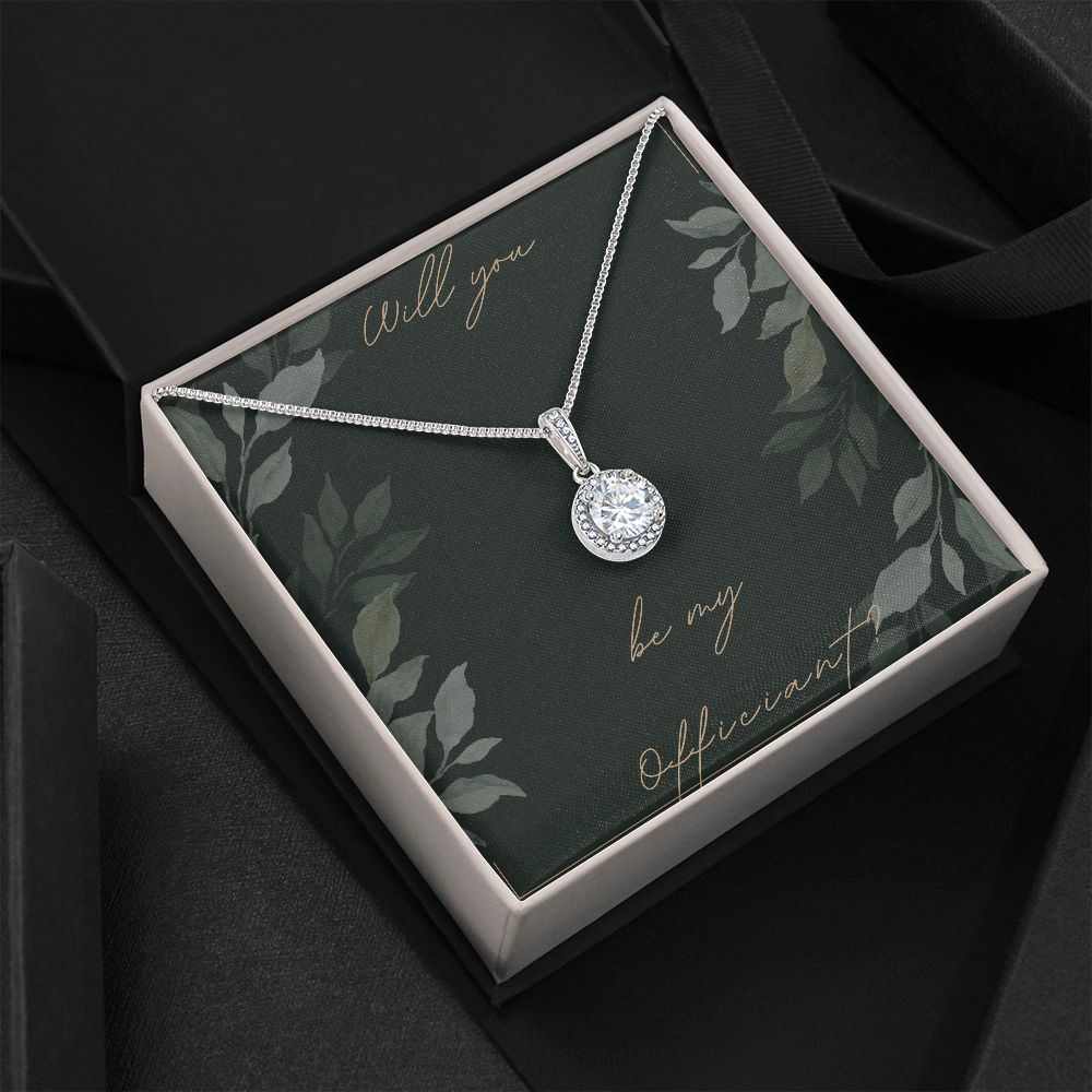 Officiant Gifts for Wedding Will you be my officiant? Necklace Gift