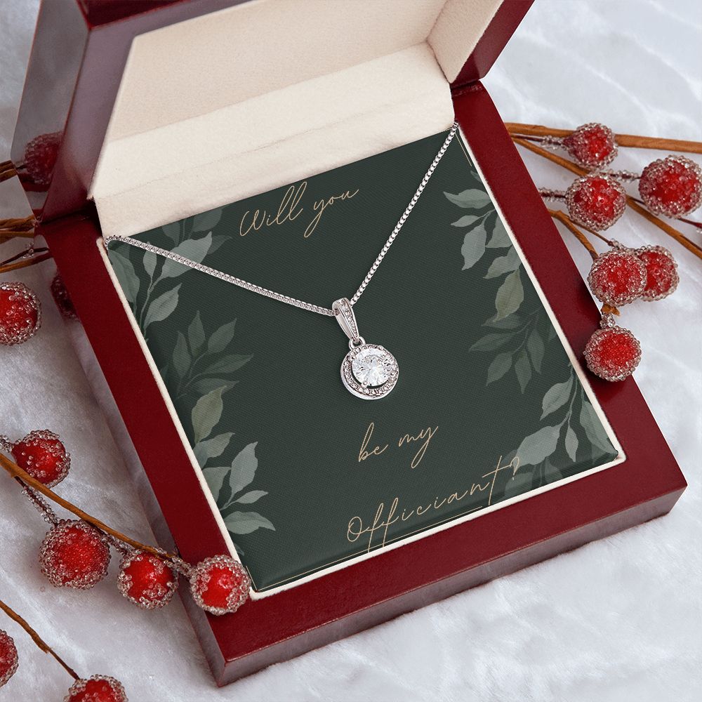 Officiant Gifts for Wedding Will you be my officiant? Necklace Gift