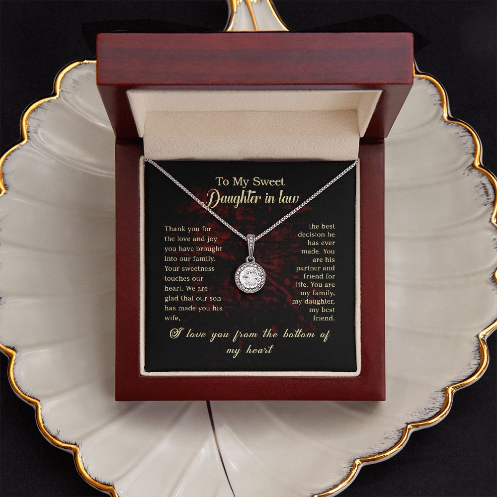 Gift for Daughter in Law Necklace Gift Mother in Law to Daughter in Law Gift