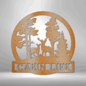 Cabin Life Metal Sign Home Decor Metal Artwork