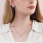Anniversary Jewelry Gift Set for Her, Earrings & Necklace Love Knot Gift