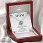 Mom Gifts Love Knot Earring & Necklace Set Gifts for Mom Wedding Christmas Birthday