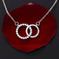 Anniversary Gifts Perfect Pair Necklace Gift for Wife Girlfriend