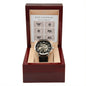 Reloj calado para hombre Regalos de aniversario Tarjeta de cupones de amor Regalos para esposo, novio