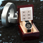 Reloj calado para hombre Regalos de aniversario Tarjeta de cupones de amor Regalos para esposo, novio