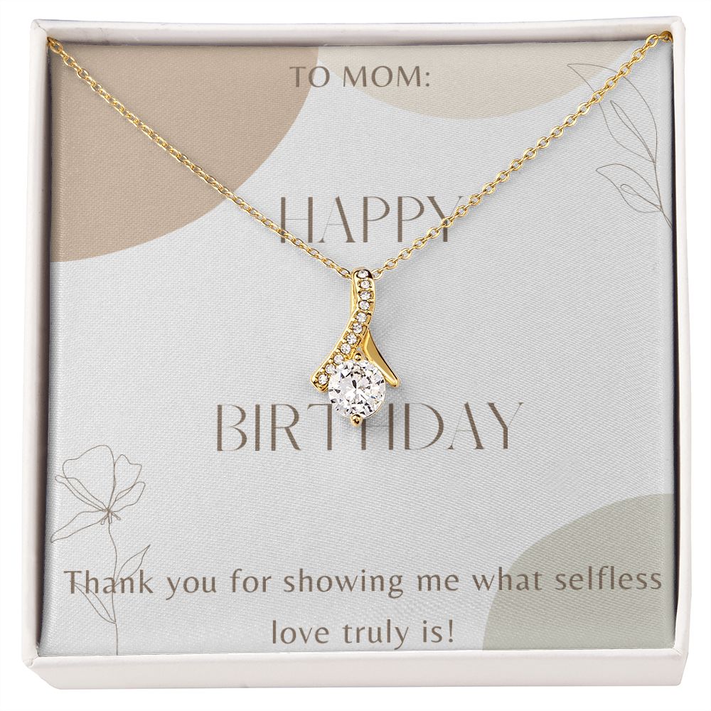 Happy Birthday Mom Jewelry Gifts for Mom Necklace Birthday Gifts