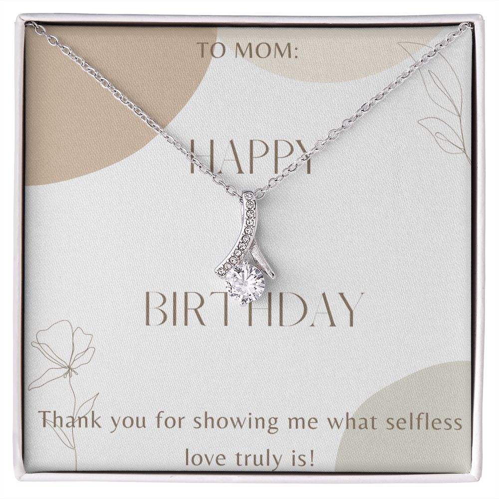 Happy Birthday Mom Jewelry Gifts for Mom Necklace Birthday Gifts