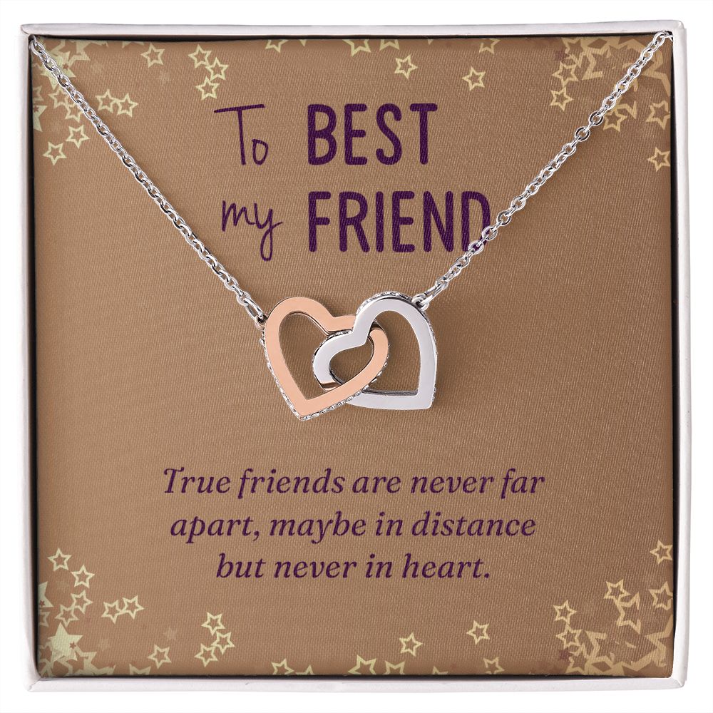 Best Friend Gifts for Birthday Christmas Necklace Gift