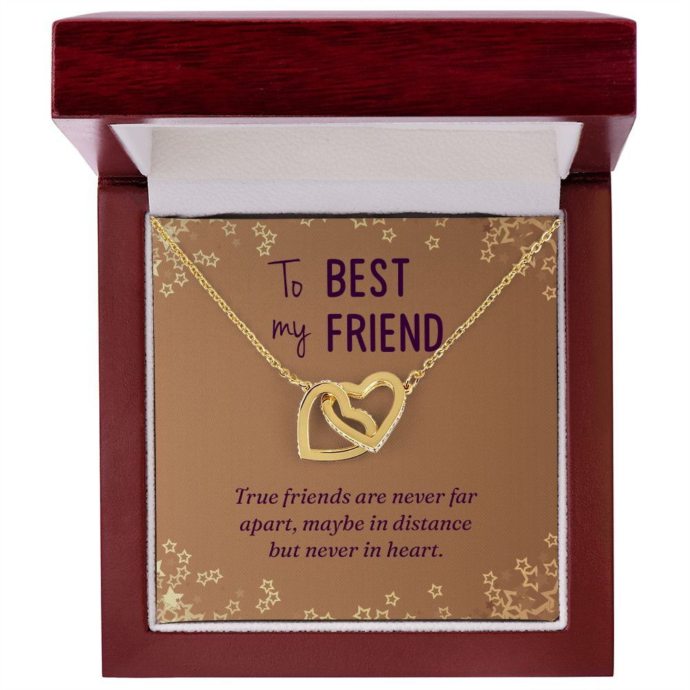 Best Friend Gifts for Birthday Christmas Necklace Gift
