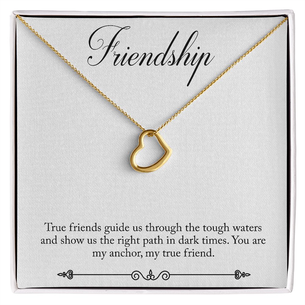 Friendship Necklace Gift for Friend Best Friend Gifts Birthday Christmas Friendaversary