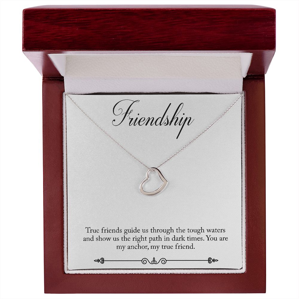 Friendship Necklace Gift for Friend Best Friend Gifts Birthday Christmas Friendaversary
