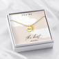 You're The Best, Mom Necklace Gift Mother's Day, Birthday Gift for Mom Silver or Gold