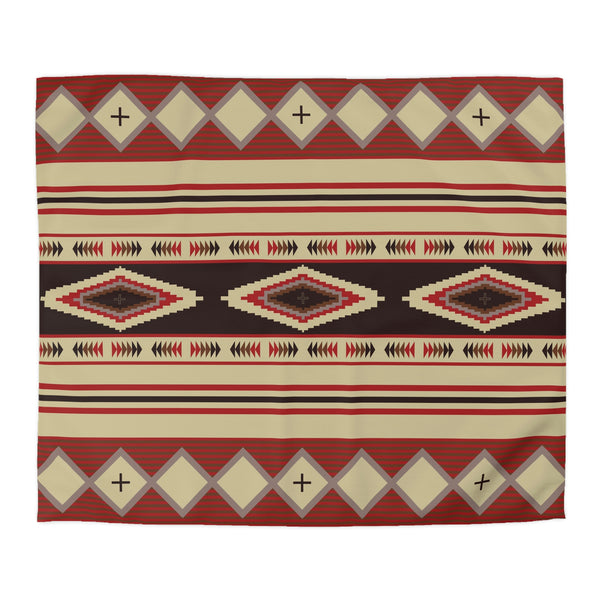 Southwestern Microfiber Duvet Cover Bedding Bedroom Decor Bohemian Rio Vista Print, Two Sizes