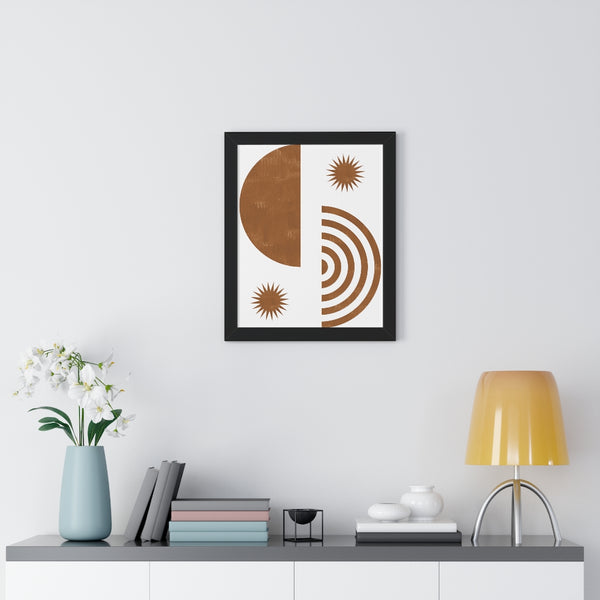 Simple Modern Framed Vertical Poster