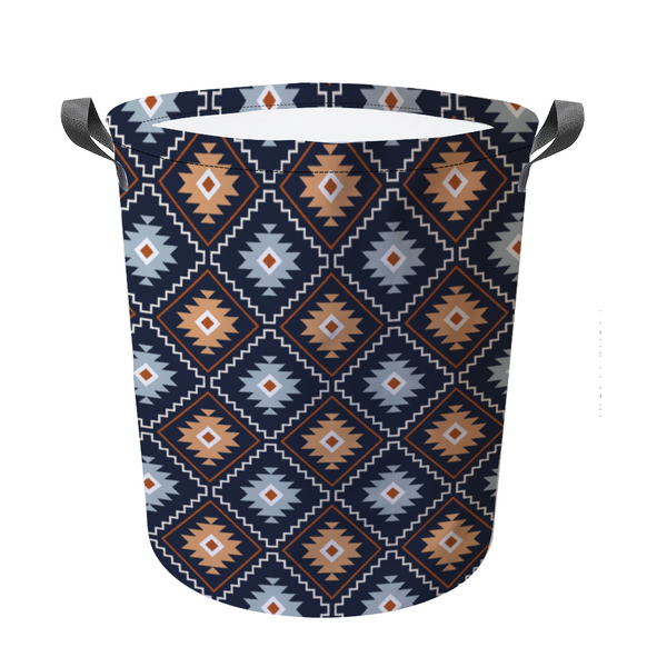 Southwestern Waterproof Laundry Bag Toy Bags Sundries Bag River Valley Print