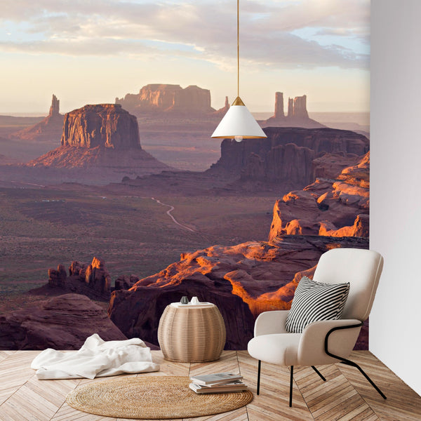 Wall Murals Wallpaper Desert Mounds Scenic Wall Decor, 4 Sizes